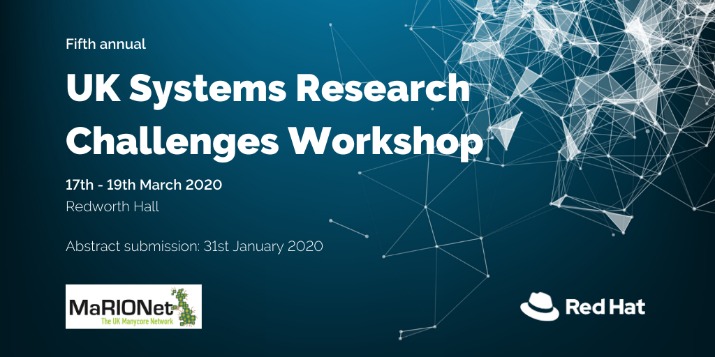 UK systems research challenges workshop flyer